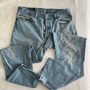 VINTAGE Distressed Levi’s 501 Jeans Made in USA